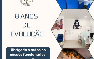 8 ANOS DE EVOLUÇÃO